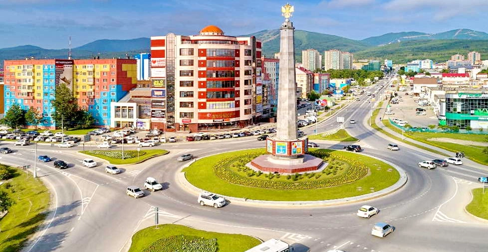 Южно-Сахалинск - центр города