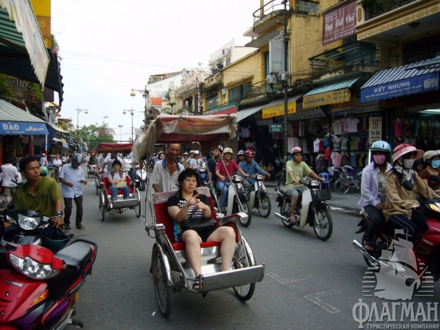 Улочки старой части Ханоя
