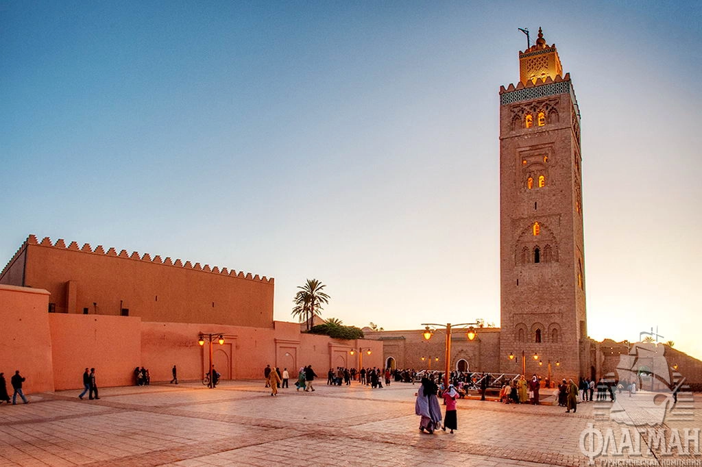 Мечеть Кутубия - «мечеть книготорговцев», это самая большая мечеть марокканского города Марракеш