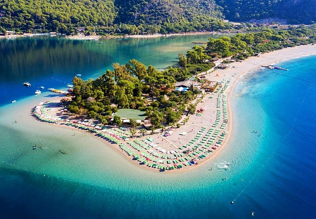 Олудениз-золотой пляж