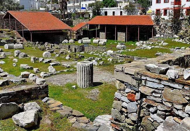 Руины галикарнакского мавзолея Мавзола