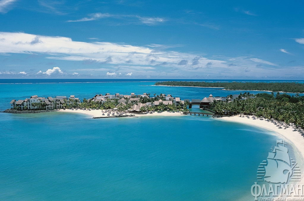 Восточное побережье Маврикия, Trou d'Eau Douce отель Le Touessrok.