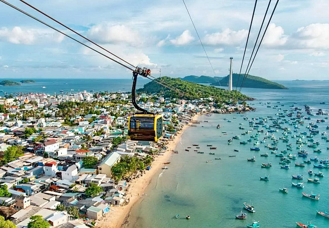 Канатная дорога на остров Хонтхом