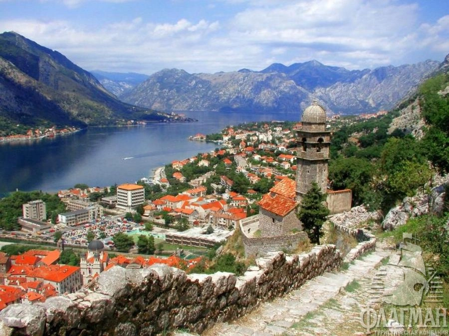 Вид на залив Котор