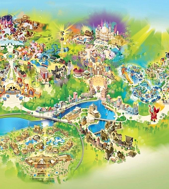 Парк развлечений DUBAI PARKS AND RESORTS