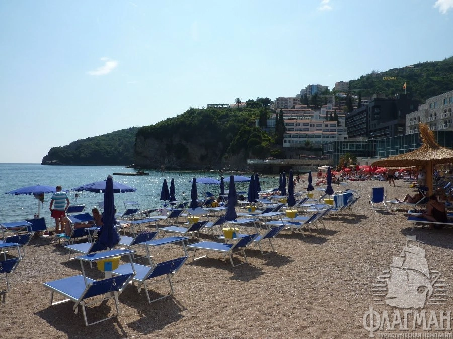 Славянский пляж в Будве