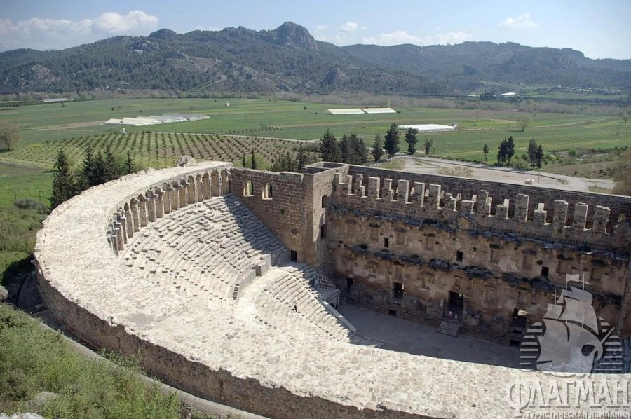 Античный театр в Аспендосе