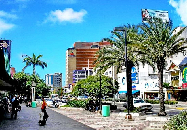 На улицах Поламара - административного центра Маргариты