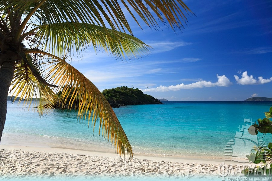 Переливающаяся бирюза Атлантики