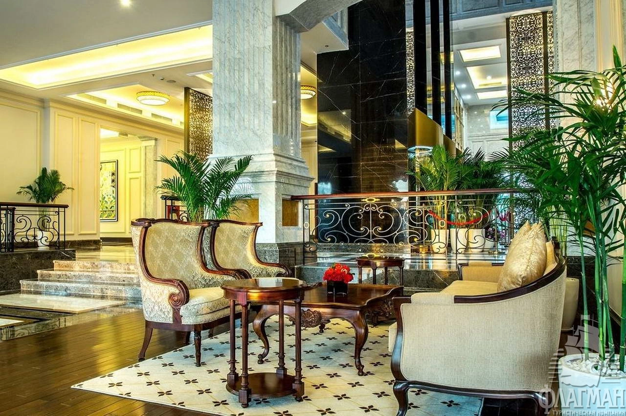 Лобби одного из лучших отелей острова Vinpearl Phu Quoc 5*