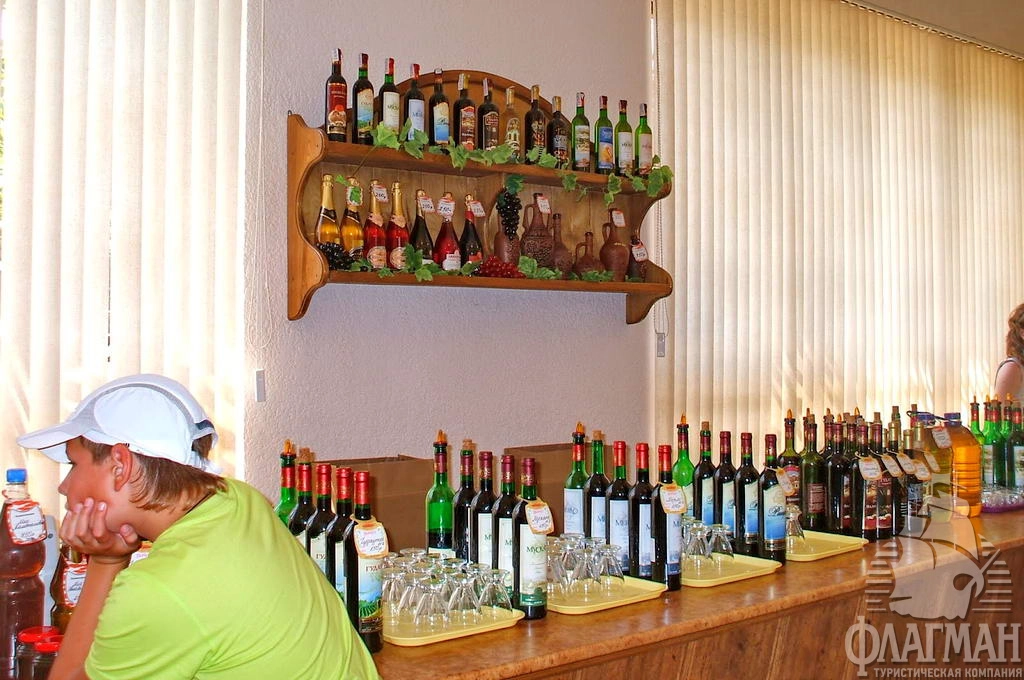 Дегустационный зал вино-водочного завода