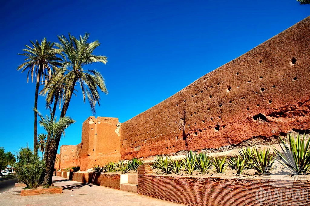 Марракеш - средневековая городская стена