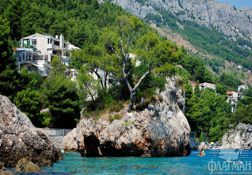 Основной вид размещения в Бреле - небольшие отели и апартаменты.