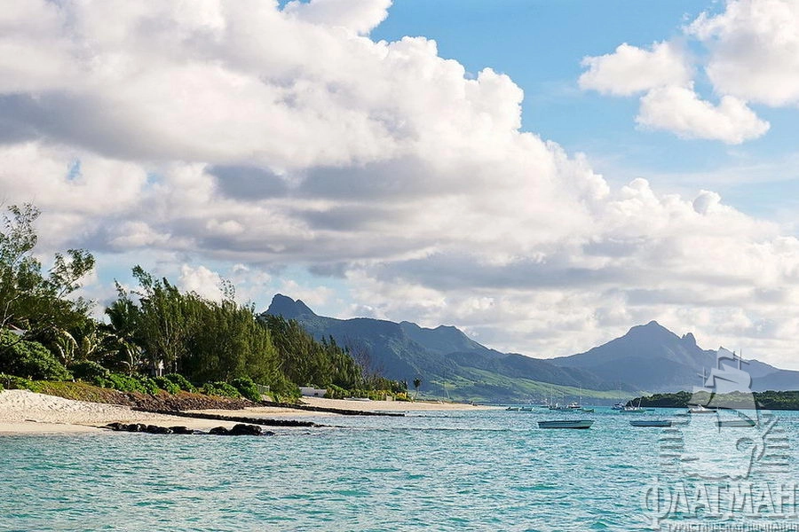 Пейзаж в заливе Pointe d' Esney.