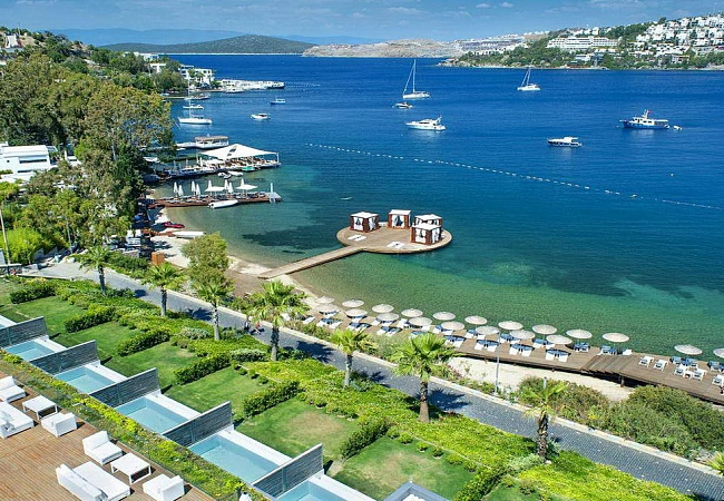 Одна из бухт в окрестностях Бодрума