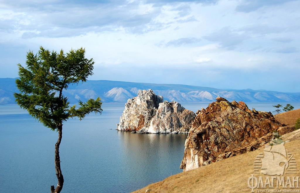  Байкал.Остров Ольхон и пролив Малое Море/