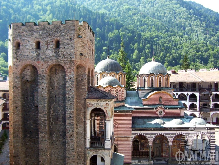 Рильский монастырь - памятник архитектуры Болгарии