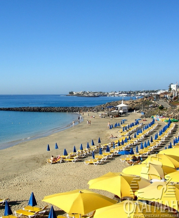 Пляж курорта Плайя-Дорада