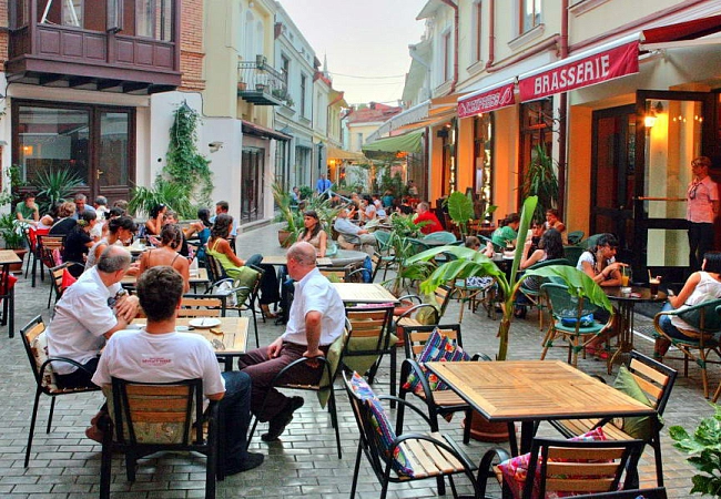 Кафешки в Санта-Круз-де-Тенерифе.