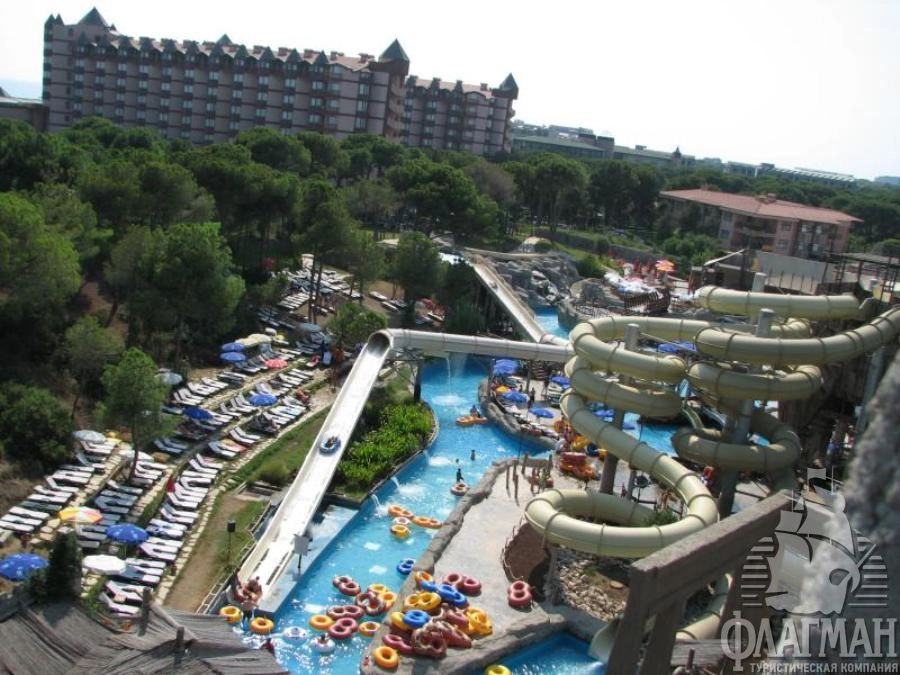 Аквапарк «Троя» на курорте Белек