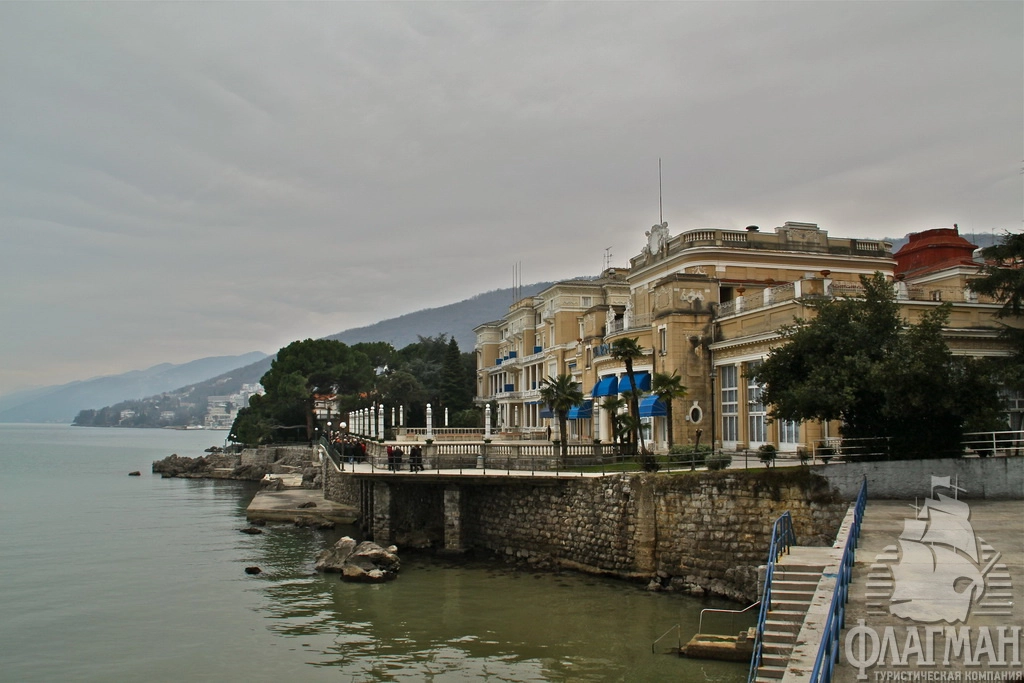 Вид на залив Кварнер.