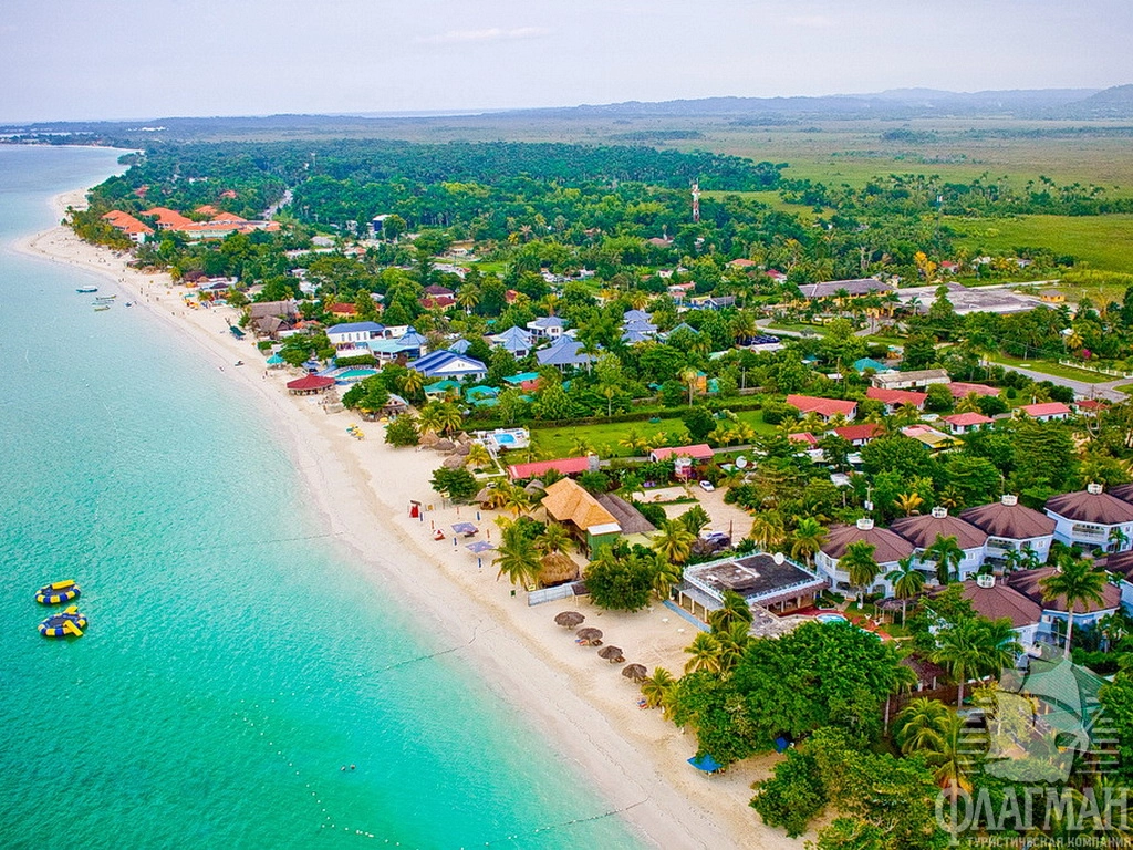 Вот он Seven Mile Beach