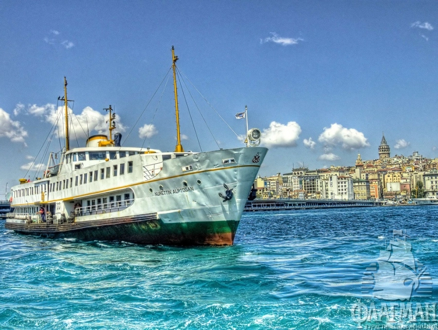 Чистое море курорта Сиде