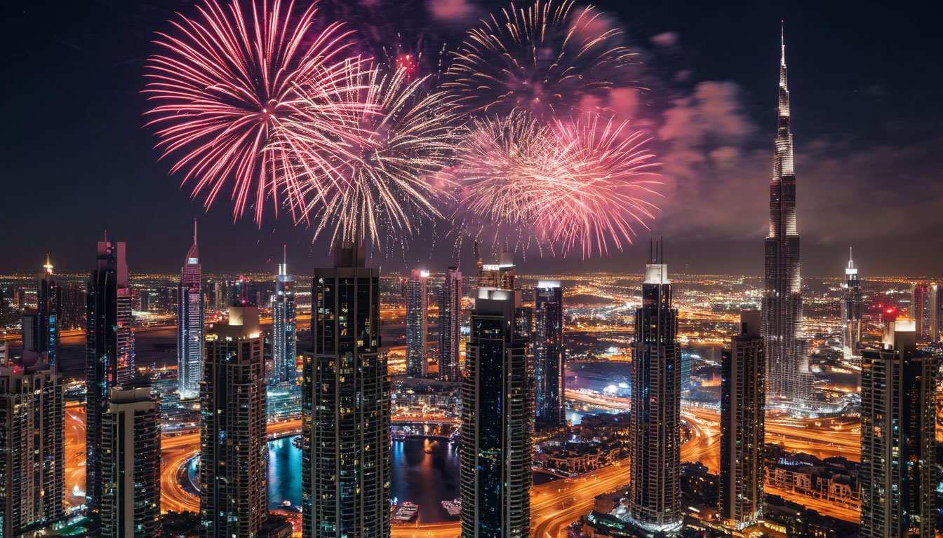 Новый год 2026 в Арабских Эмиратах
