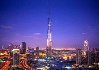 ОАЭ. Ночной Дубай. Вот он - город будущего!