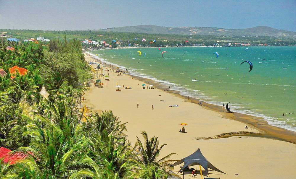 Панорама пляжей в Фантьете