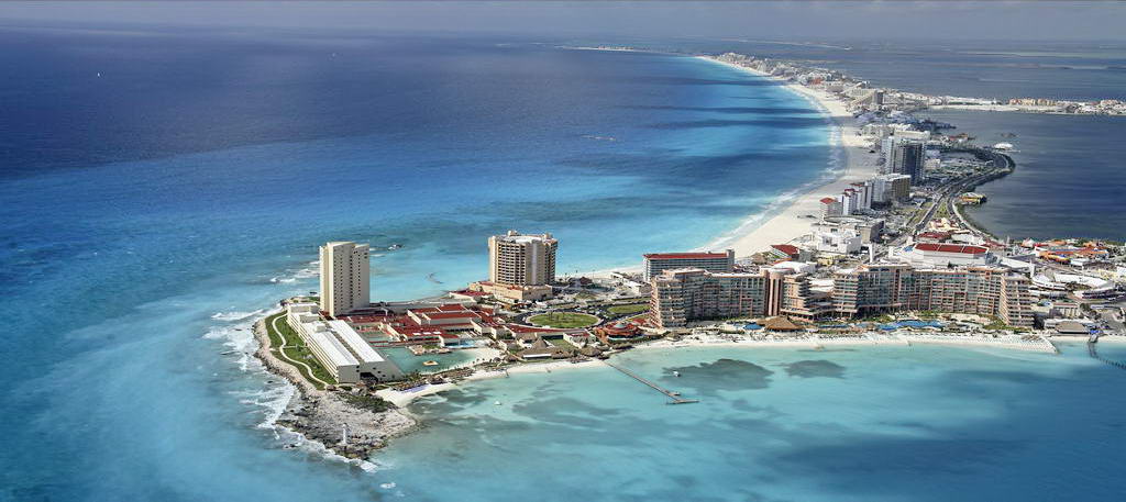 Канкун - панорама курорта