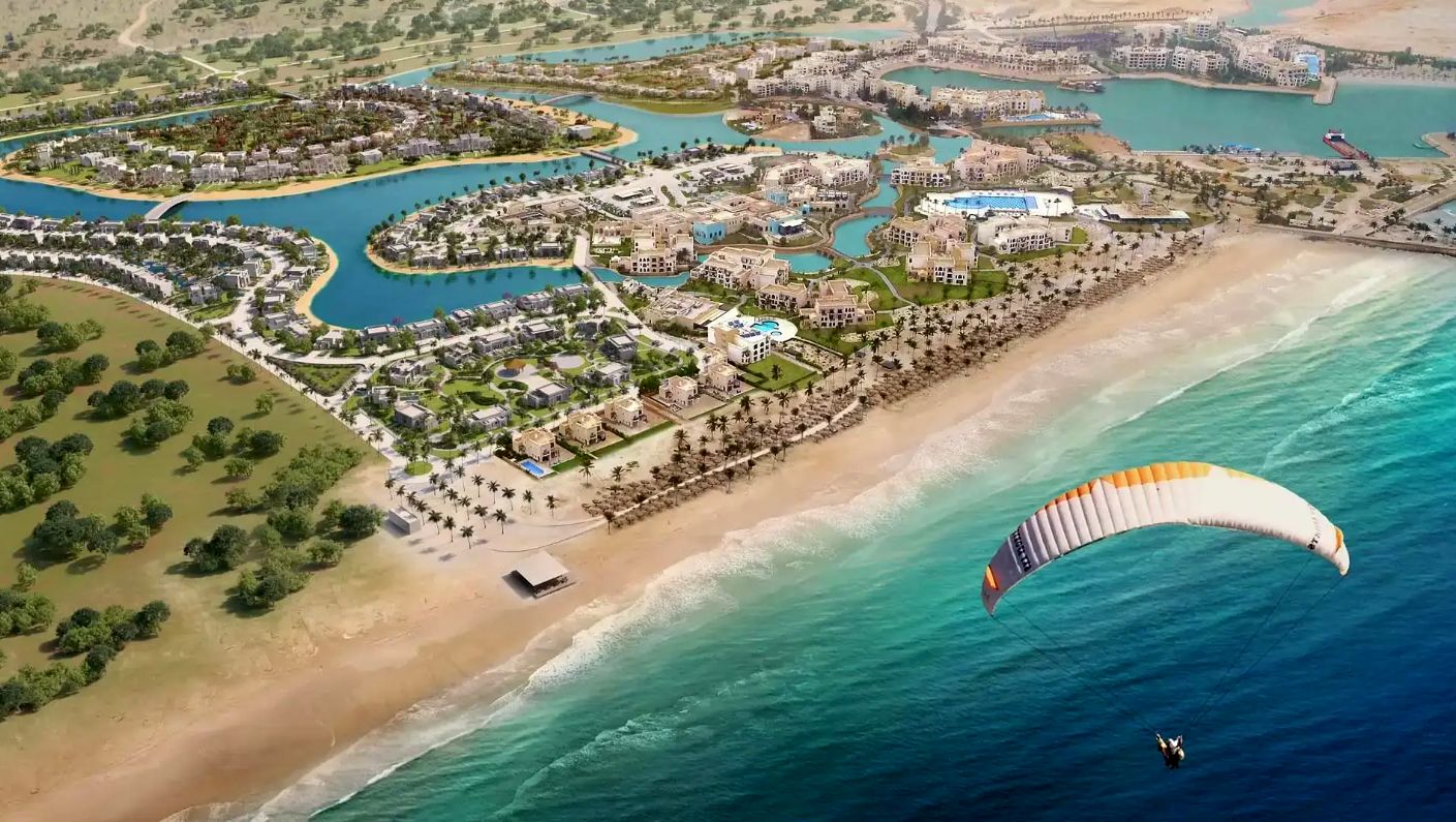 Салала - панорама курорта Hawana