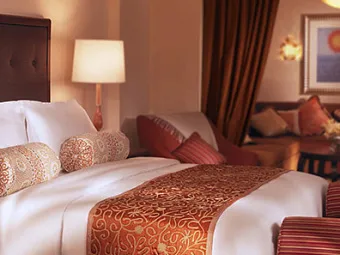 Bedroom in a Regal Suite. Отель ATLANTIS THE PALM 5*