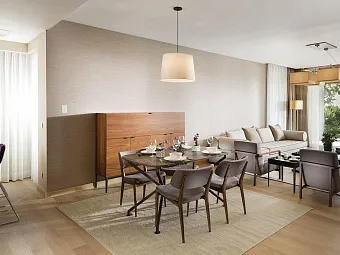 Two bedroom residential apartment