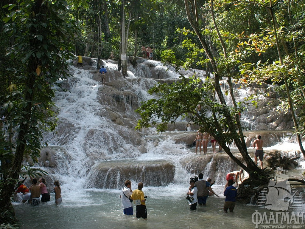 Водопады Dunns River