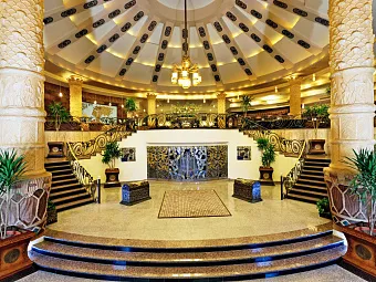 Лобби отеля JUNGLE AQUA PARK 4*