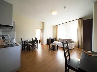 Апартотель Valset Apartments by HELIOPARK. Роза Хутор. Красная Поляна.