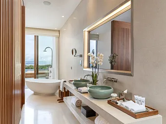 One bedroom villa with pool