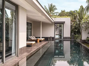 Three Bedroom Lagoon Pool Villa