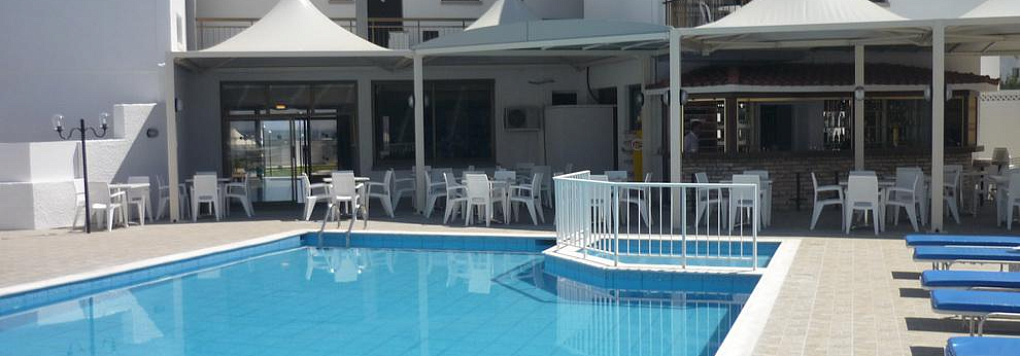 Отель PINELOPI BEACH HOTEL APTS 3*, Кипр, Протарас.
