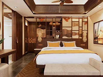 Signature family suite 2-bedroom sea view with children themed room