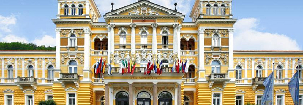 Отель DANUBIUS HEALTH SPA RESORT NOVE LAZNE 5*, Чехия, Марианске-Лазне.