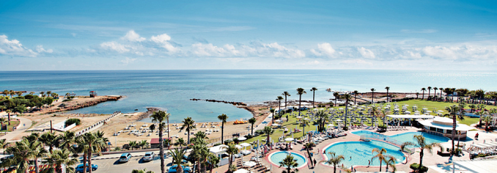 Отель MARLITA BEACH HOTEL APTS 4*, Кипр, Протарас. 