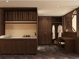 Junior Suite garden view with children themed room