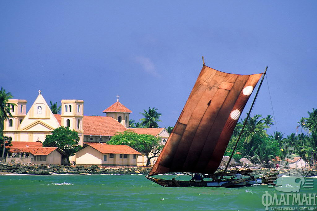 Negombo - вид на город