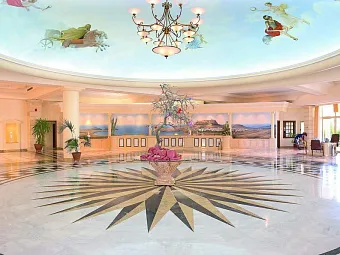 Холл отеля LINDOS PRINCESS BEACH HOTEL 4+*