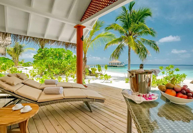 Мальдивы - красивое место для спокойного отдыха