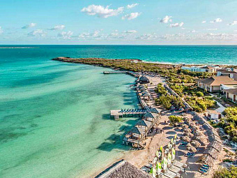  Пляжная зона отеля IBEROSTAR SELECTION PLAYA PILAR 5*, Куба, Кайо-Гильермо