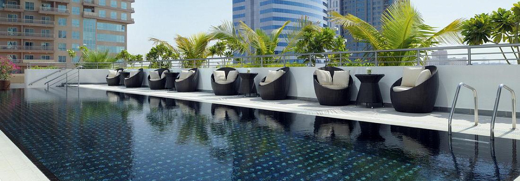 Отель MOVENPICK HOTEL JUMEIRAH LAKES TOWERS 5*, ОАЭ, Дубай, Джумейра.
