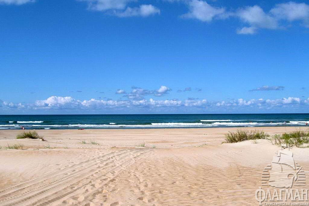 Пляж в районе Джемете